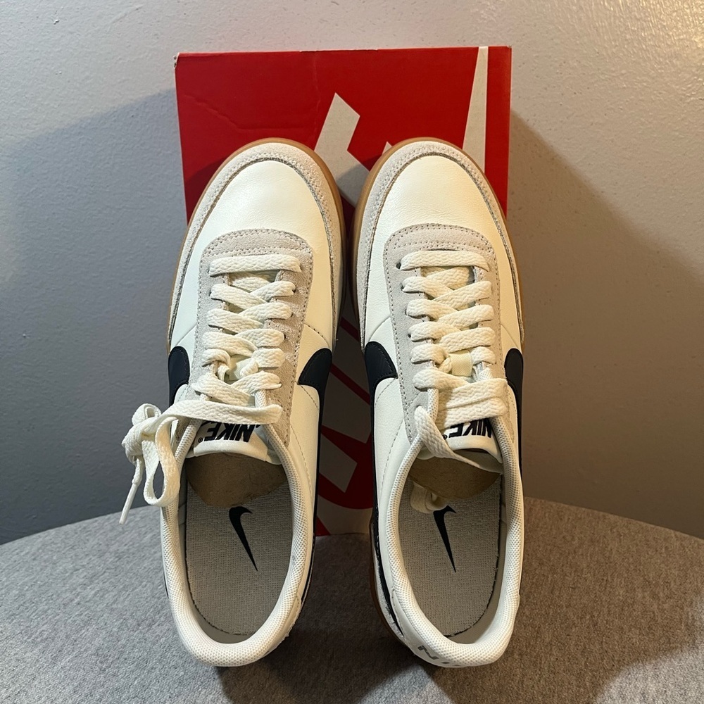 Nike Killshot 2 Sail/Oil Grey-Gum Yellow Women's Shoe Size 9 FZ5630-100​​ - Picture 8 of 11
